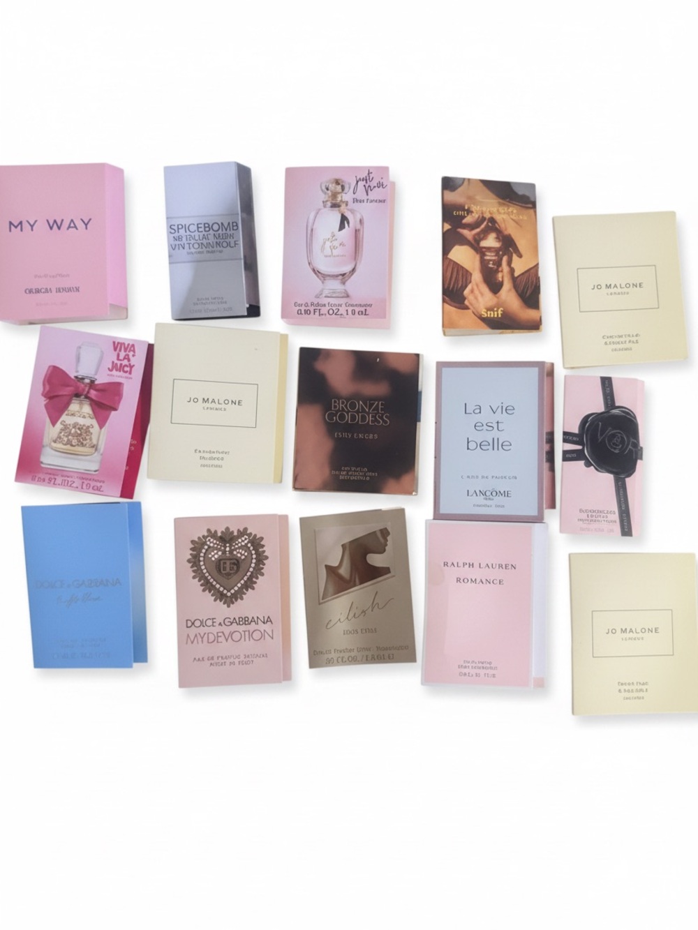 Perfume fragrance samples- Lot of 15